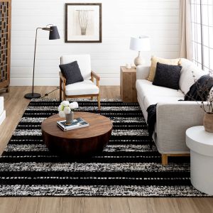 Karastan Rugs Traverse By Bobby Berk R1128 649 Lanes Charcoal
