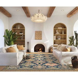 Couristan Rugs UTOPIA VESTA UT023001 NAVY