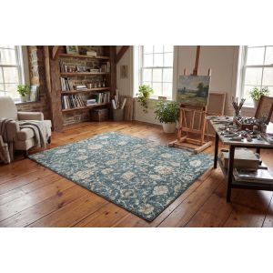 Dynamic Rugs VENEDIK VK17784510 Blue/Cream
