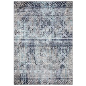 Concord Global Rugs-Vintage Collection-Piazza Blue , Blue