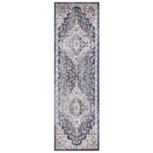 Concord Global Rugs-Vintage Collection-Montreal Navy , Navy