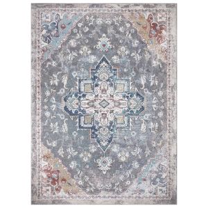Concord Global Rugs-Vintage Collection-Tabriz Gray , Gray