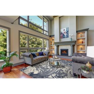 KAS Rugs Watercolors WAT6231 Grey