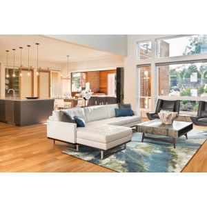 KAS Rugs Watercolors WAT6234 Teal