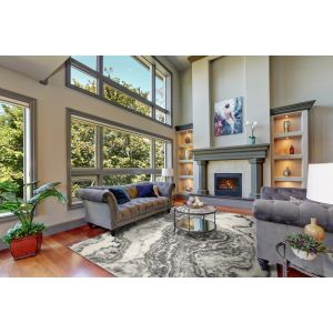 KAS Rugs Watercolors WAT6235 Ivory