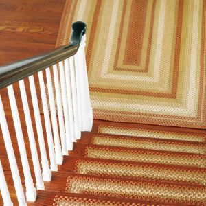 Homespice Rugs-Pure Comfort Braided Rug-Winter Wheat-Tan