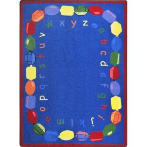 Joy Carpets Rugs Kid Essentials 1783-01 Baby Beads Multi