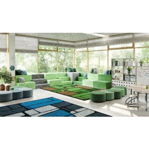 Joy Carpets Rugs Kid Essentials 2081-02 BioStones Marine