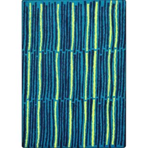 Joy Carpets Rugs Kid Essentials 1700-02 Cascade Teal