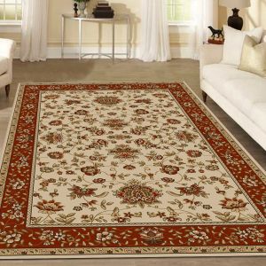 Radici USA Rugs Como 1597/144 Ivory/Brick