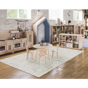 Joy Carpets Rugs Impressions 2165-01 Crisscross Dove