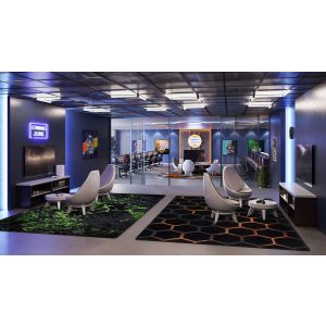 Joy Carpets Rugs Kid Essentials 2164-03 Eruption Emerald