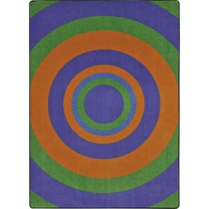 Joy Carpets Rugs Kid Essentials 1859-01 Fascinate Violet