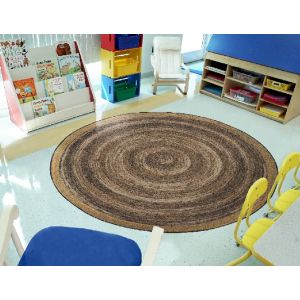 Joy Carpets Rugs Kid Essentials 1972-02 Feeling Natural Walnut
