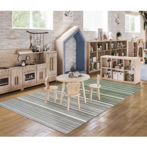Joy Carpets Rugs Kid Essentials 2166-01 Fine Line Meadow