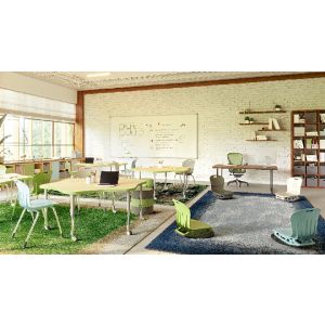 Joy Carpets Rugs Kid Essentials 2076-01 Grounded Meadow