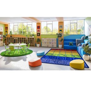 Joy Carpets Rugs Kid Essentials 2181- I Can Count Multi