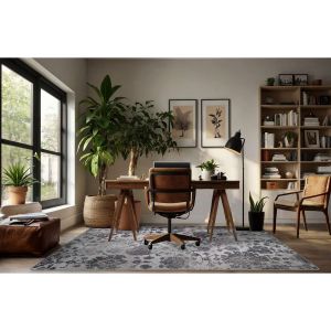 Joy Carpets Rugs Kid Essentials 2184-02 Mojave Bloom Twilight