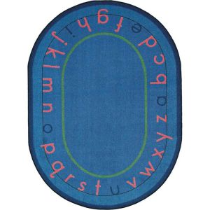 Joy Carpets Rugs Kid Essentials 1553-01 Montessori Alphabet Multi