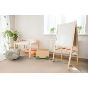 Joy Carpets Rugs Kid Essentials 1973-03 On the Border Neutrals