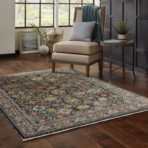 Oriental Weavers Rugs ABERDEEN ABERD 4922d Blue/ Multi