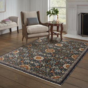 Oriental Weavers Rugs ABERDEEN ABERD 6b Blue/ Multi