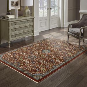 Oriental Weavers Rugs ABERDEEN ABERD 6r Red/ Multi