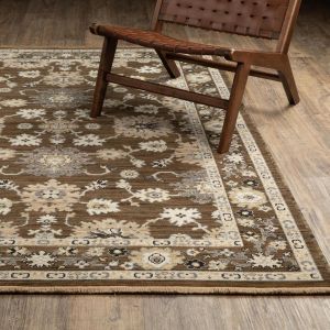 Oriental Weavers Rugs ACACIA ACACI aca01 Brown/ Tan