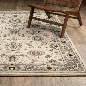 Oriental Weavers Rugs ACACIA ACACI aca06 Beige/ Grey