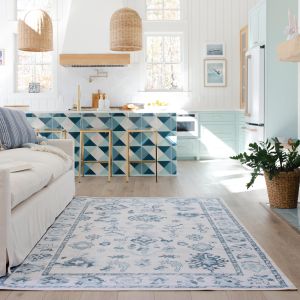 Oriental Weavers Rugs ADDISON ADDIS add02 Ivory/ Blue