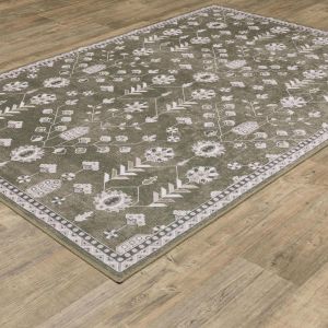 Oriental Weavers Rugs ADDISON ADDIS add07 Brown/ Ivory