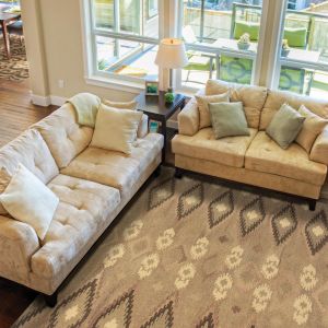 Oriental Weavers Rugs ANASTASIA ANA 68001 Sand/ Ivory