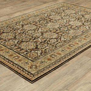 Oriental Weavers Rugs ANDORRA ANR 2431a Brown/ Gold