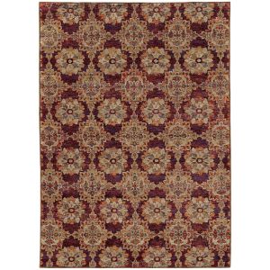 Oriental Weavers Rugs ANDORRA ANR 6883a Red/ Gold