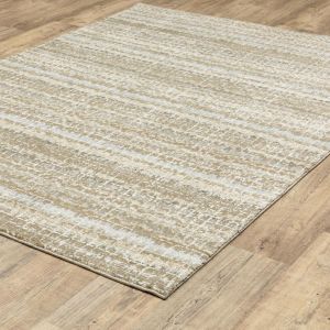 Oriental Weavers Rugs ATLAS ALS 747e Ivory/ Grey