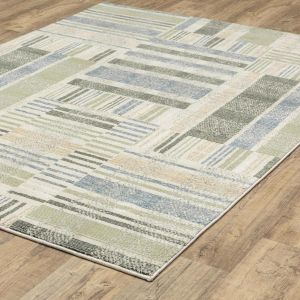Oriental Weavers Rugs ATLAS ALS 752e Blue/ Green