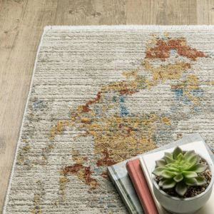 Oriental Weavers Rugs BAUER BAUER 1340w Beige/ Multi