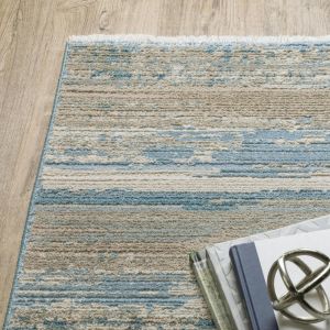 Oriental Weavers Rugs BAUER BAUER 42l Blue/ Beige