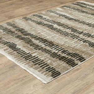 Oriental Weavers Rugs BAUER BAUER 8120d Beige/ Charcoal
