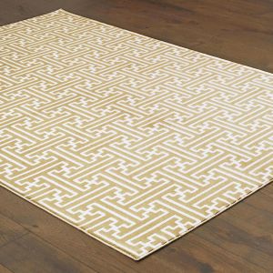 Oriental Weavers Rugs BOWEN BOWEN 1333y Gold/ Ivory