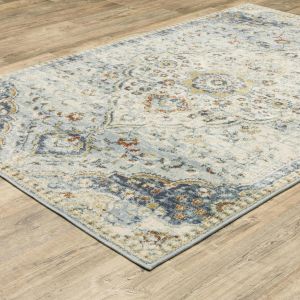 Oriental Weavers Rugs BRANSON BRANS br01a Blue/ Multi