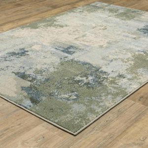Oriental Weavers Rugs BRANSON BRANS br08a Blue/ Green