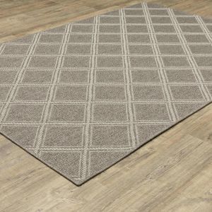 Oriental Weavers Rugs CAICOS CAICO ca02n Grey/ Grey