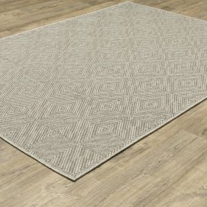 Oriental Weavers Rugs CAICOS CAICO ca08a Grey/ Grey