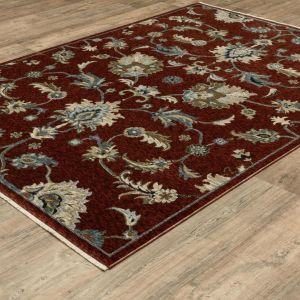 Oriental Weavers Rugs CAPELLA CAPEL cap06 Red/ Multi