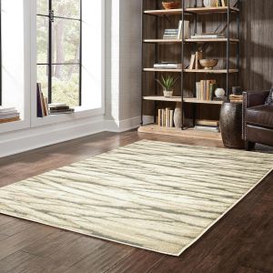 Oriental Weavers Rugs CARSON CARSO 9671c Ivory/ Sand