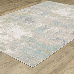 Oriental Weavers Rugs CAVETT CAVET cav01 Ivory/ Green
