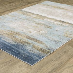 Oriental Weavers Rugs CAVETT CAVET cav09 Blue/ Beige