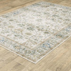 Oriental Weavers Rugs CHARLESTON CHARL cha10 Ivory/ Multi