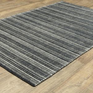 Oriental Weavers Rugs CIRCA CIRCA cir02 Black/ Ivory
